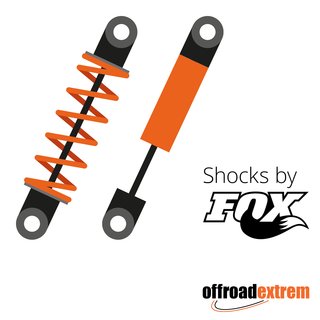 FOX 2.0 X 5.0 COIL-OVER REMOTE RESERVOIR SHOCK (CUSTOM VALVING)- ADJUSTABLE